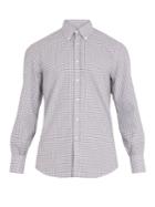 Brunello Cucinelli Regular-fit Single-cuff Checked Cotton Shirt