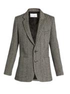 Raey Long-line Herringbone Wool Blazer