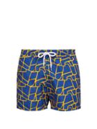 Matchesfashion.com Frescobol Carioca - Camhino Sport Swim Shorts - Mens - Navy