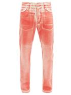 Matchesfashion.com Helmut Lang - High-rise Lacquered Jeans - Mens - Red