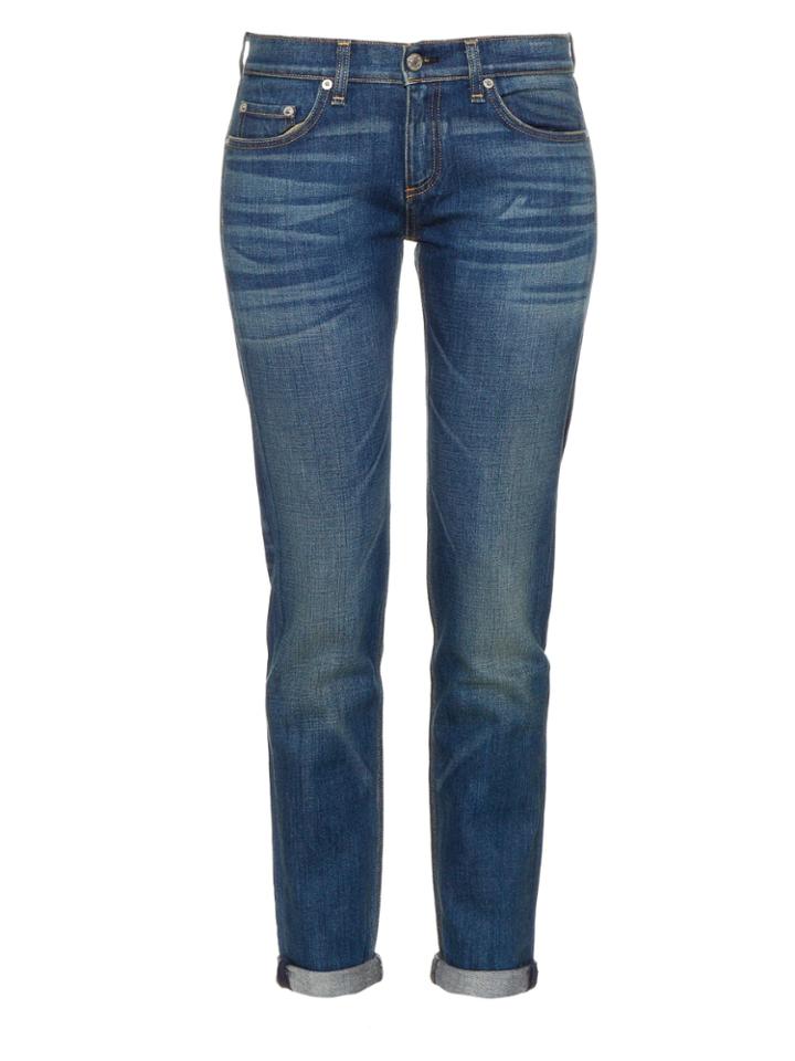 Rag & Bone Dre Low-rise Slim-leg Jeans