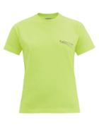 Matchesfashion.com Balenciaga - Logo-print Cotton-jersey T-shirt - Womens - Yellow/ Black