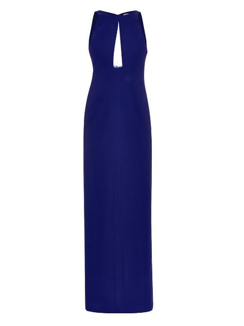 Galvan Split-front Gazar Gown