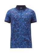 Matchesfashion.com Kjus - Spot Printed-jersey Polo Shirt - Mens - Navy