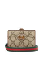 Matchesfashion.com Gucci - Ophidia Gg Supreme Coated-canvas Cardholder - Womens - Grey Multi