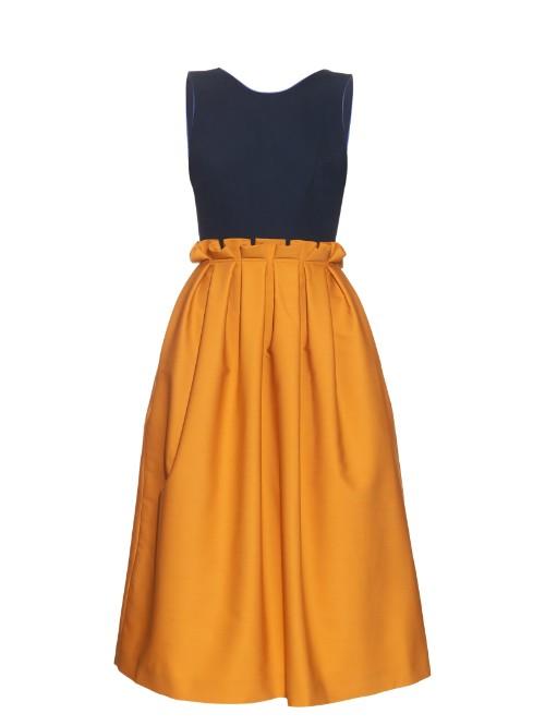 Mother Of Pearl Lola Tie-back Sleeveless Midi Dress