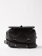 Valentino Garavani - Roman Stud Leather Cross-body Bag - Mens - Black