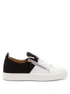 Giuseppe Zanotti Double Low-top Leather Trainers