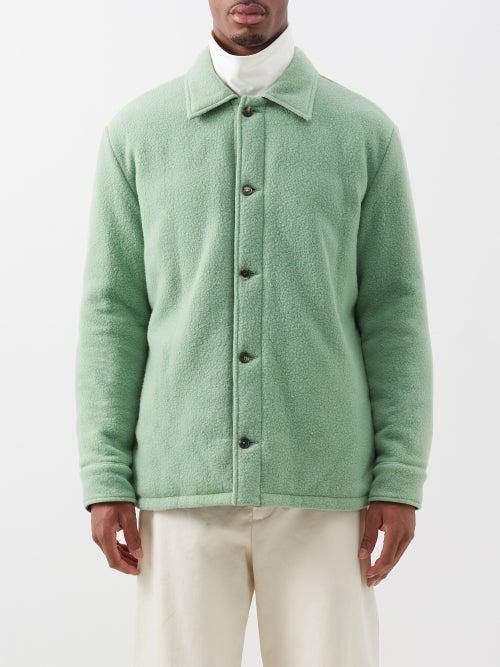 Gabriela Hearst - Argus Reversible Recycled Cashmere Jacket - Mens - Green
