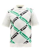 J.lindeberg - Fabian Knitted Golf Polo Shirt - Mens - White