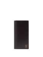 Matchesfashion.com Burberry - Cavendish Monogram Leather Continental Wallet - Mens - Black