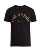 The Upside Big Logo Crew-neck Cotton T-shirt