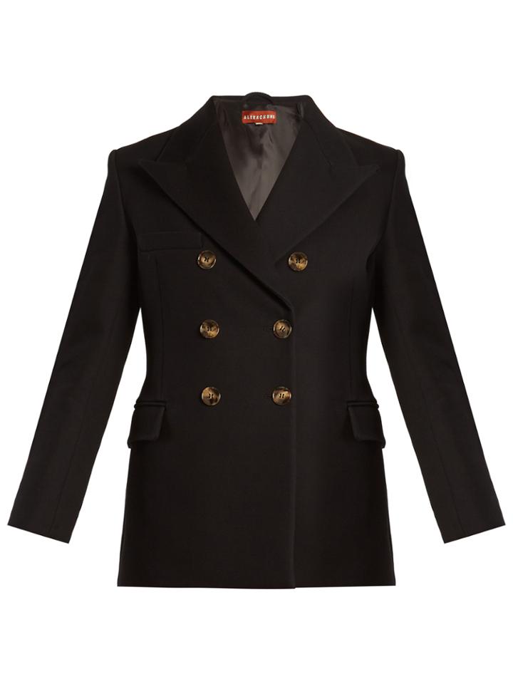 Alexachung Double-breasted Gabardine Jacket
