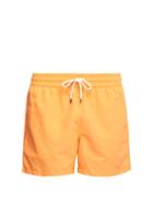 Matchesfashion.com Polo Ralph Lauren - Embroidered Logo Swim Shorts - Mens - Orange