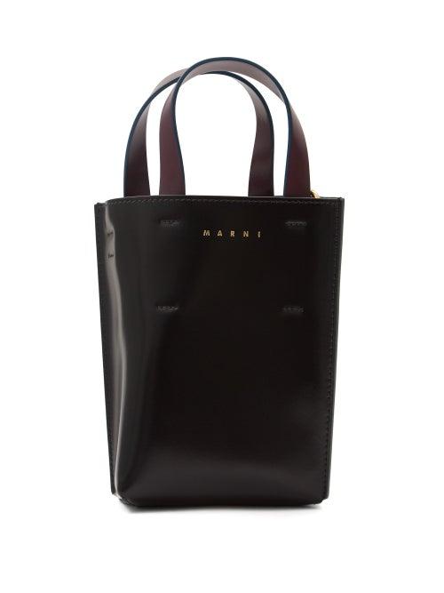 Ladies Bags Marni - Museo Nano Leather Cross-body Bag - Womens - Black