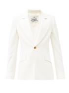 Matchesfashion.com Vivienne Westwood - Lou Lou Virgin-wool Cady Jacket - Womens - White