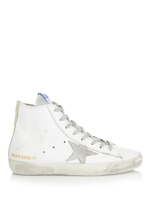 Golden Goose Deluxe Brand Francy High-top Leather Trainers