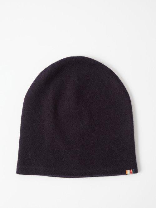 Extreme Cashmere - No.212 Bob Stretch-cashmere Beanie Hat - Womens - Dark Navy