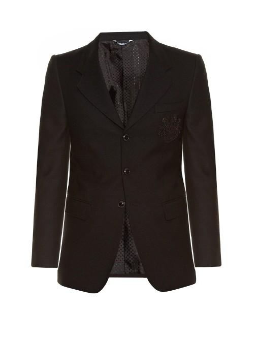 Dolce & Gabbana Embellished Single-breasted Blazer