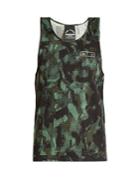 The Upside Sketchy Camouflage-print Performance Tank Top