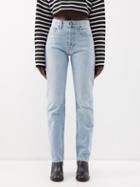 B Sides - Brit Mid-rise Boyfriend Jeans - Womens - Light Blue