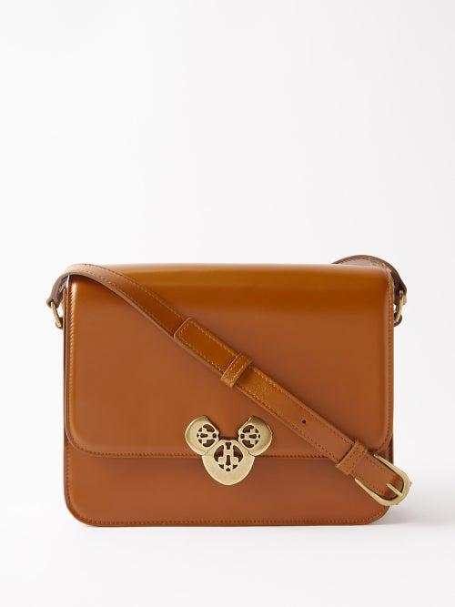 Isabel Marant - Elda Leather Cross-body Bag - Womens - Tan