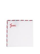 Matchesfashion.com Gucci - Striped Edge Cotton Pocket Square - Mens - White Multi