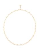 Lizzie Mandler - Knife Edge 18kt Gold Necklace - Womens - Yellow Gold