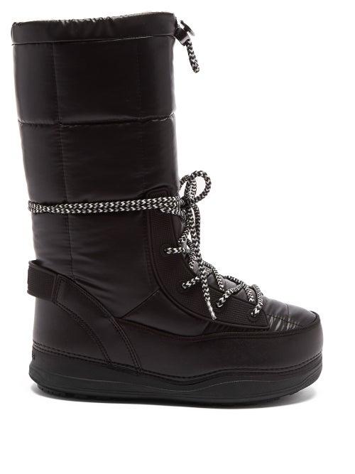 Bogner - Les Arcs Water-repellent Snow Boots - Womens - Black