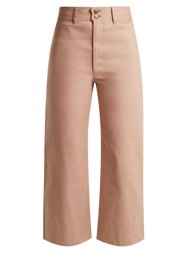 Apiece Apart Merida High-rise Cropped Jeans