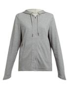 Matchesfashion.com Falke - Lively Technical Jersey Hooded Sweatshirt - Womens - Grey