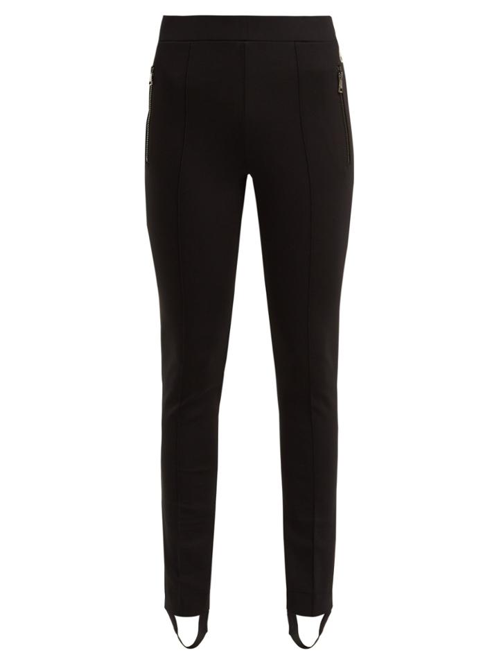 2 Moncler Stirrup-hem Jersey Leggings