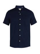 Matchesfashion.com Oliver Spencer - Hawaiian Short Sleeved Cotton Shirt - Mens - Navy