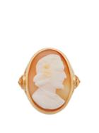Brigid Blanco Sapphire, Shell & Yellow-gold Ring