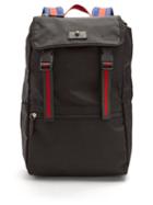 Matchesfashion.com Gucci - Web Stripe Backpack - Mens - Black Multi