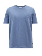 Oliver Spencer - Chest-pocket Organic-cotton Jersey T-shirt - Mens - Light Blue