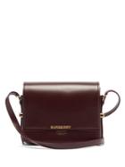 Matchesfashion.com Burberry - Grace Leather Cross-body Bag - Womens - Burgundy