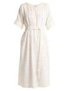 Matchesfashion.com Mara Hoffman - Harriet Cotton Dress - Womens - White