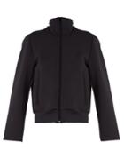 Balenciaga Logo-embroidered Scuba-jersey Jacket