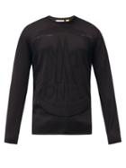 Matchesfashion.com 6 Moncler 1017 Alyx 9sm - Logo-jacquard Wool Sweater - Mens - Black