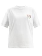 Matchesfashion.com Jacquemus - Fraises Strawberry-print Cotton-jersey T-shirt - Womens - White