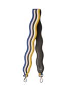 Fendi Strap You Wave-striped Leather Bag Strap