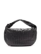 Matchesfashion.com Bottega Veneta - Bv Jodie Small Intrecciato Leather Shoulder Bag - Womens - Black