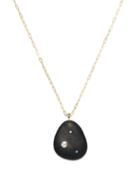 Matchesfashion.com Cvc Stones - Ember Diamond & 18kt Gold Pendant Necklace - Womens - Black
