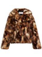 Matchesfashion.com Saint Laurent - Faux Fur Jacket - Mens - Brown