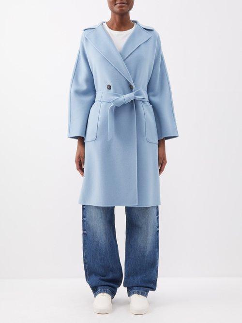 Weekend Max Mara - Selz Coat - Womens - Light Blue