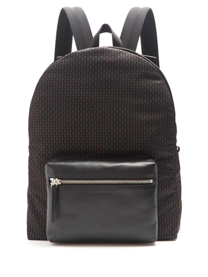 Alexander Mcqueen Micro-skull Print Backpack