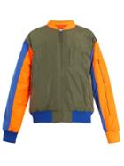 P.a.m Perspective Colour-block Bomber Jacket