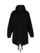 Matchesfashion.com Acne Studios - Cotton Twill Parka - Mens - Black
