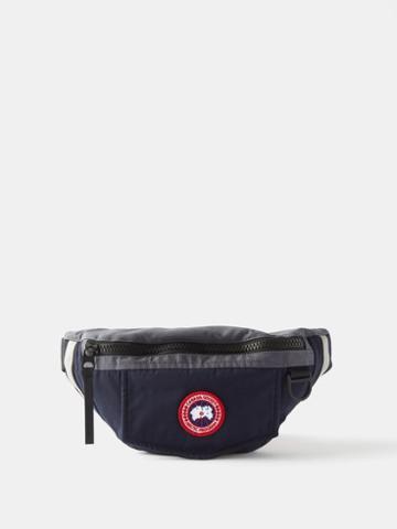 Canada Goose - Logo-patch Softshell Belt Bag - Mens - Navy